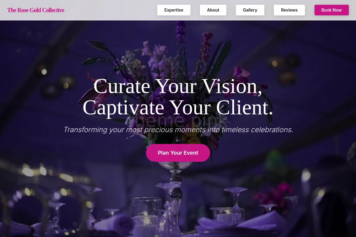 Ethereal Event Planning
