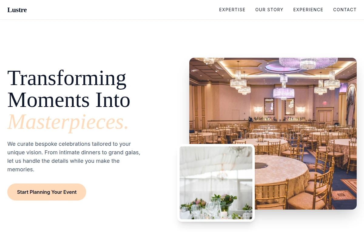 Lustre Event Planning